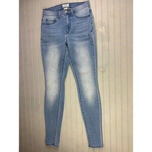 Mudd Size 5 Womens Jeans Super High Rise Jeggings Stretch Light Wash
